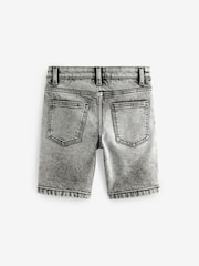 Grey Denim Shorts (12mths-16yrs) - Image 2 of 3