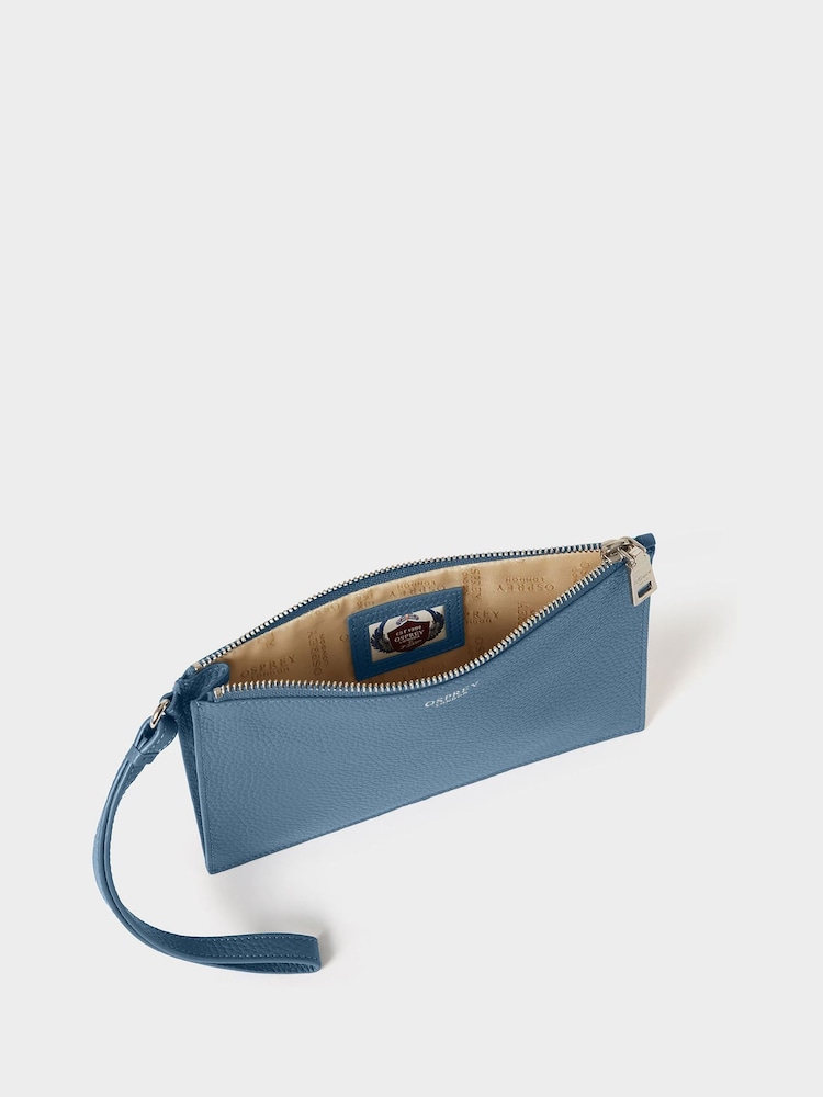 Bleu - Pochette en cuir Osprey London The Core Large - Image 5 sur 5