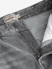 Verwaschenes Grau - Vintage Authentic Stretch-Jeans - Bild 8 von 10