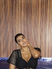 Elomi Bazaruto Beach Black Top Cover Up - Image 4 of 5