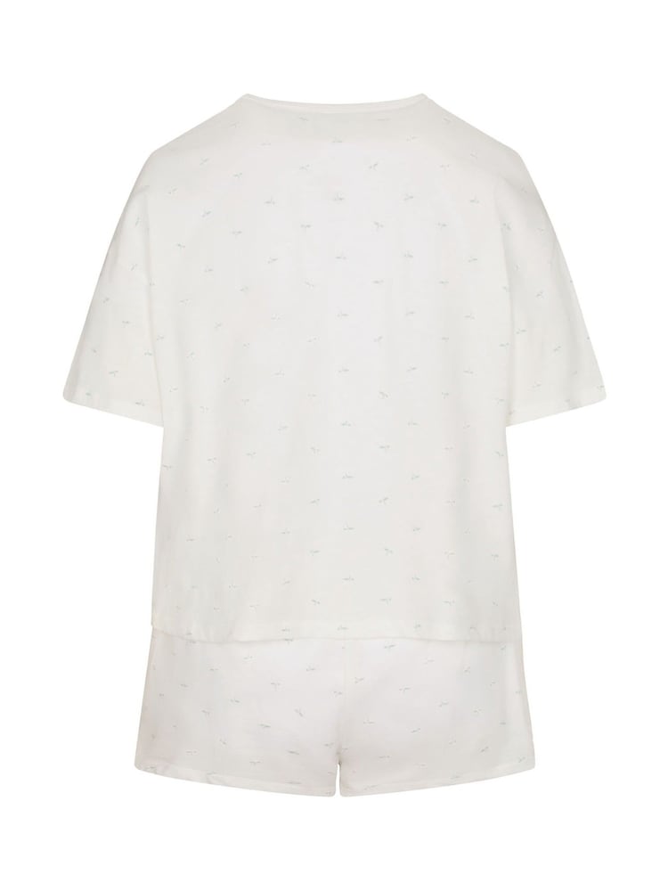 Weiß - Hunkemoller Cotton Pyjamas Set - Bild 5 von 5