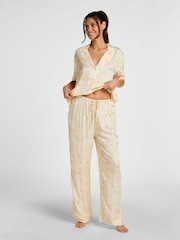 Hunkemoller White Satin Pyjama Bottoms - Image 1 of 5