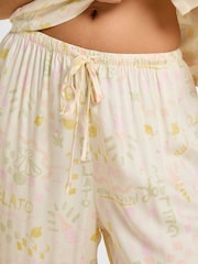 Hunkemoller White Satin Pyjama Bottoms - Image 3 of 5