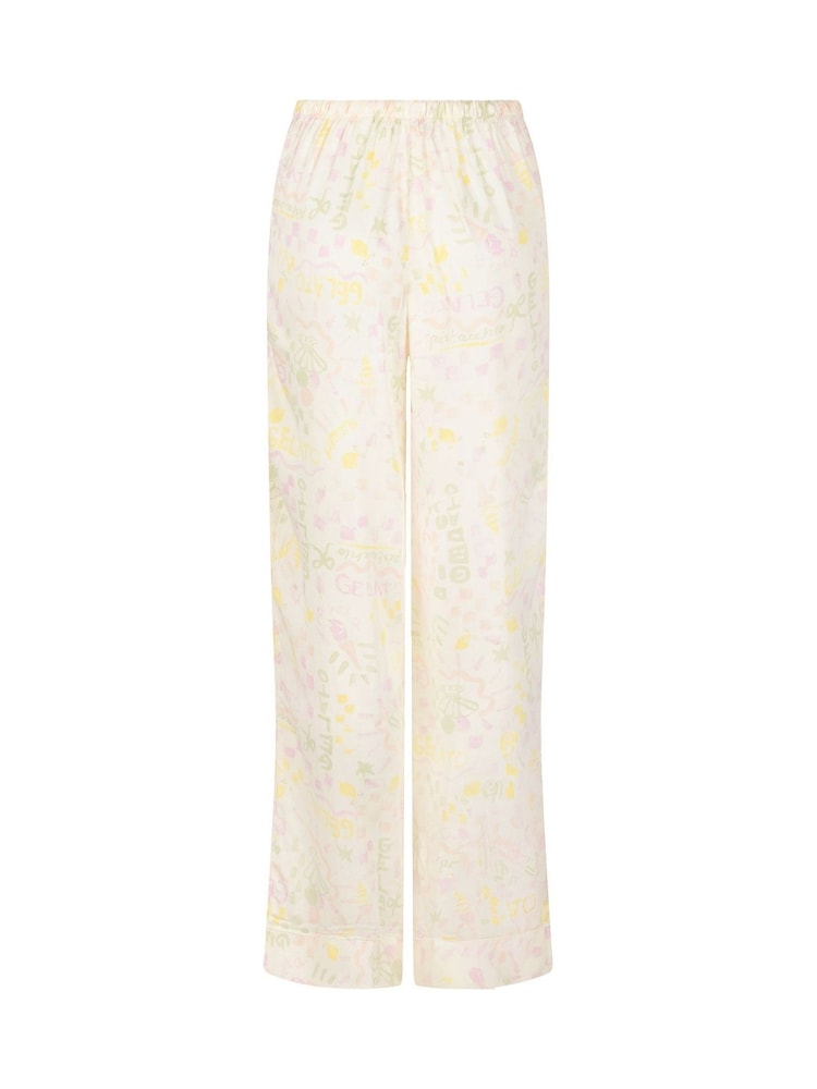 Hunkemoller White Satin Pyjama Bottoms - Image 5 of 5