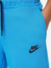 Nike Bright Blue Tech Fleece Shorts - Image 4 of 6