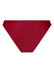 Hunkemöller Red Highleg Bari Bikini Bottoms - Image 5 of 5