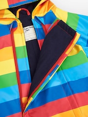 JoJo Maman Bébé Rainbow Waterproof Puddlesuit - Image 7 of 8