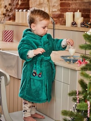 Зеленый трактор - Халат с экскаватором JoJo Maman Bébé - Image 2 of 5