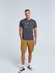 Animal Dark Grey Mens Jacob T-Shirt - Image 3 of 8