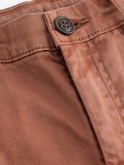 Rust Brown Washed Chinos Shorts (12mths-16yrs) - Image 7 of 7