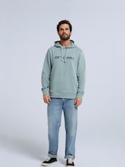 Animal Blue Mens Driver Logo 100% Cotton Hoodie - Image 3 of 4