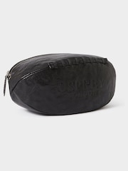 Osprey London Black The Rugger High Shine Leather Washbag - Image 2 of 5