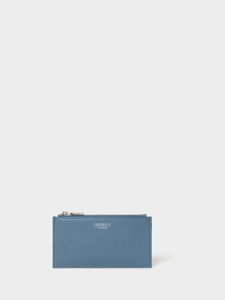 Көк - Osprey London The Core Small Leather Card Pack - 6суретінің 1 суреті