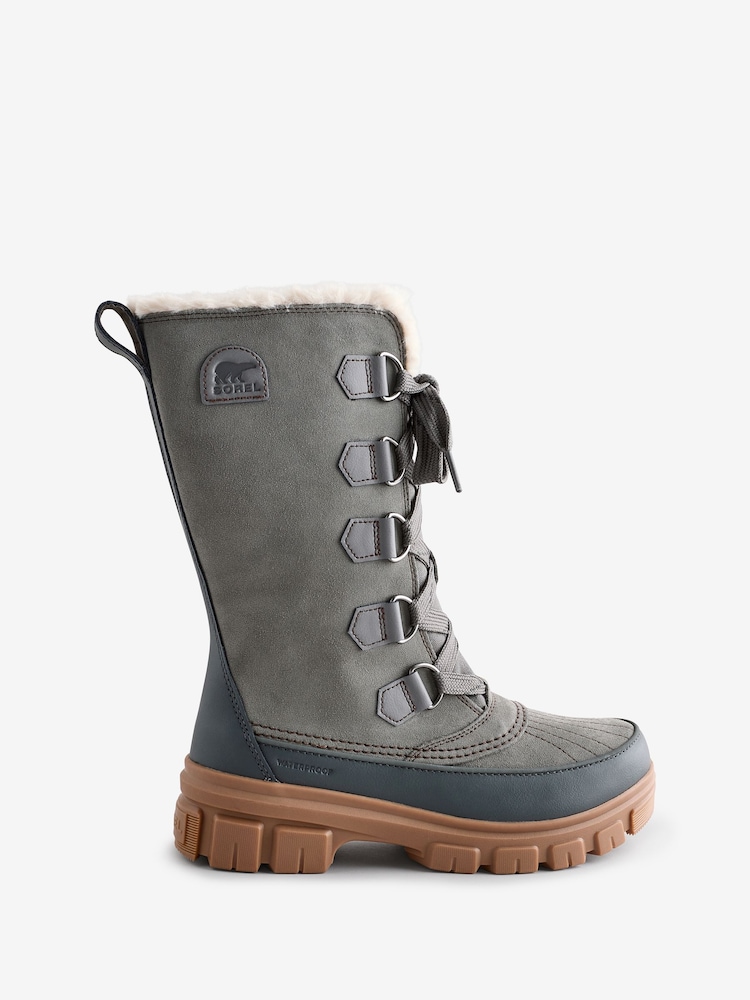 Sorel Grey Waterproof Suede Torino Tall Boots - Image 1 of 1