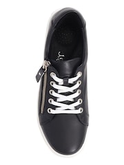 Jones Bootmaker Ladies Side Zip Casual Trainers - Image 4 of 6