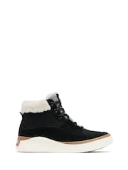 Sorel Out N About Fleece Lined Waterproof Top Ankle Mid Black Snow Boots - Image 2 of 9