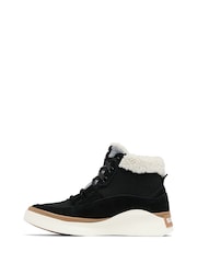 Sorel Out N About Fleece Lined Waterproof Top Ankle Mid Black Snow Boots - Image 3 of 9