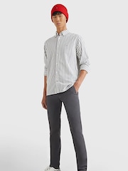 Tommy Hilfiger Grey 1985 Bleecker Trousers - Image 1 of 4