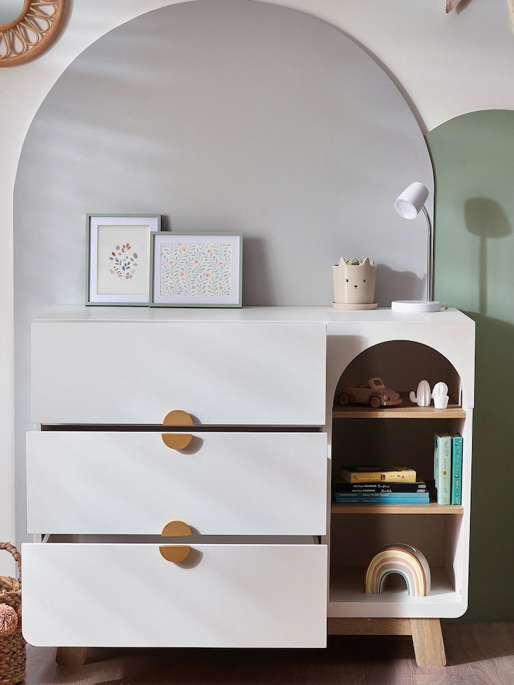 White Arches Junior Kids Multi Chest of Drawers - Image 2 of 12