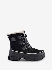 Sorel Torino Waterproof Suede Insultaed Lined Black Snow Boots - Image 1 of 1
