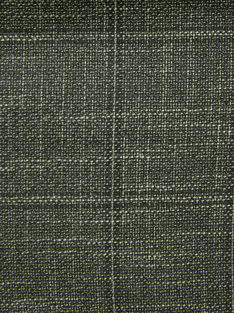 Green Trimmed Check Blazer - Image 12 of 12 Green Trimmed Check Blazer - Image 12 of 12