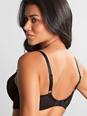 Panache Black Ana Plunge Lace Wired Bra - Image 3 of 4