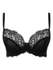 Panache Black Ana Plunge Lace Wired Bra - Image 4 of 4