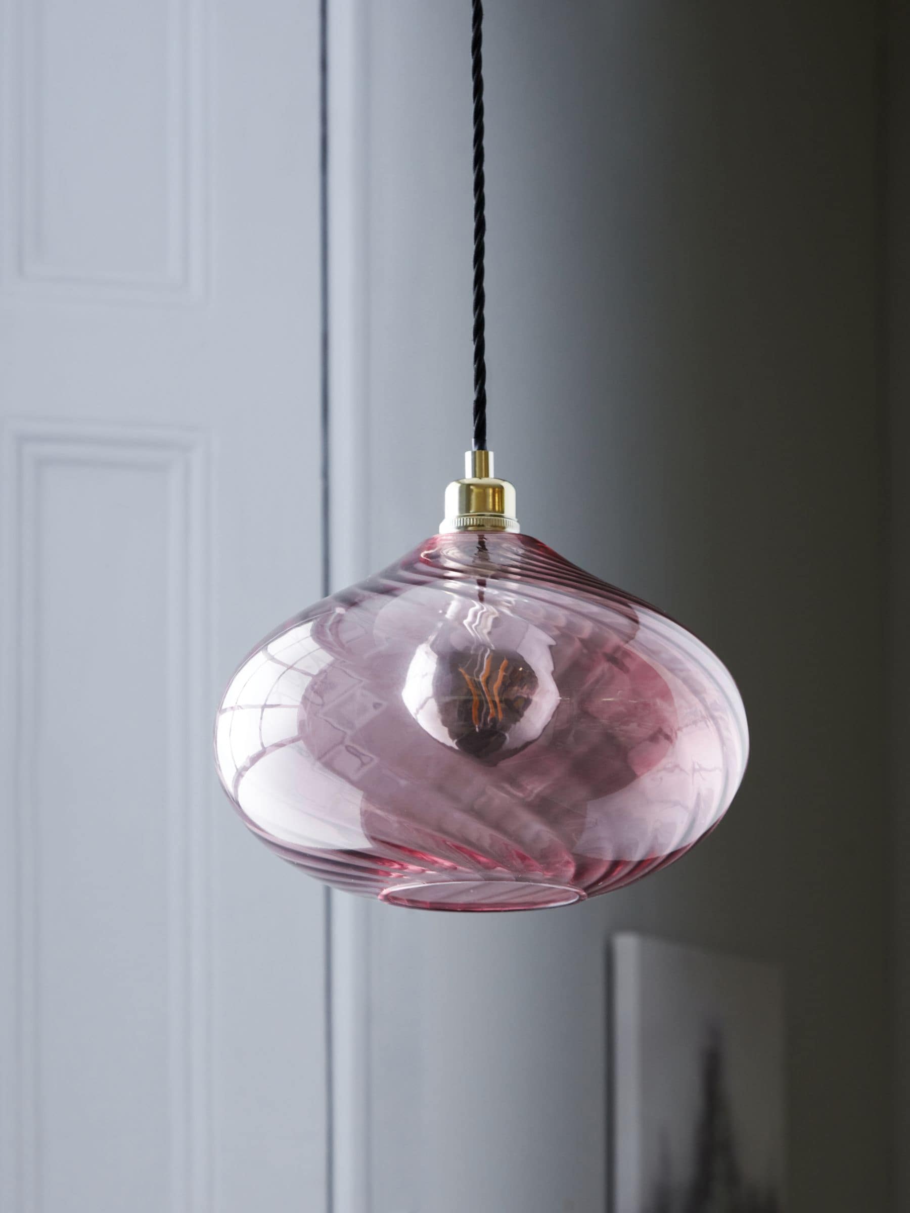 Purple pendant light shade on sale