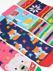 United Odd Socks Blue 12-Day Christmas Sock Advent Calendar - Image 5 of 6