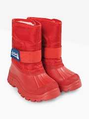 Rojo - JoJo Maman Bébé Botas de nieve alpinas - Imagen 1 de 1