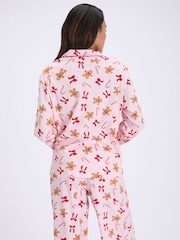 Boux Avenue Pink Fleece Pyjamas In a Bag - Image 4 of 7