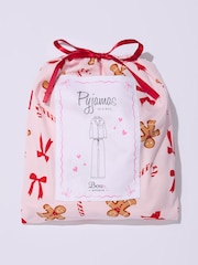Boux Avenue Pink Fleece Pyjamas In a Bag - Image 7 of 7