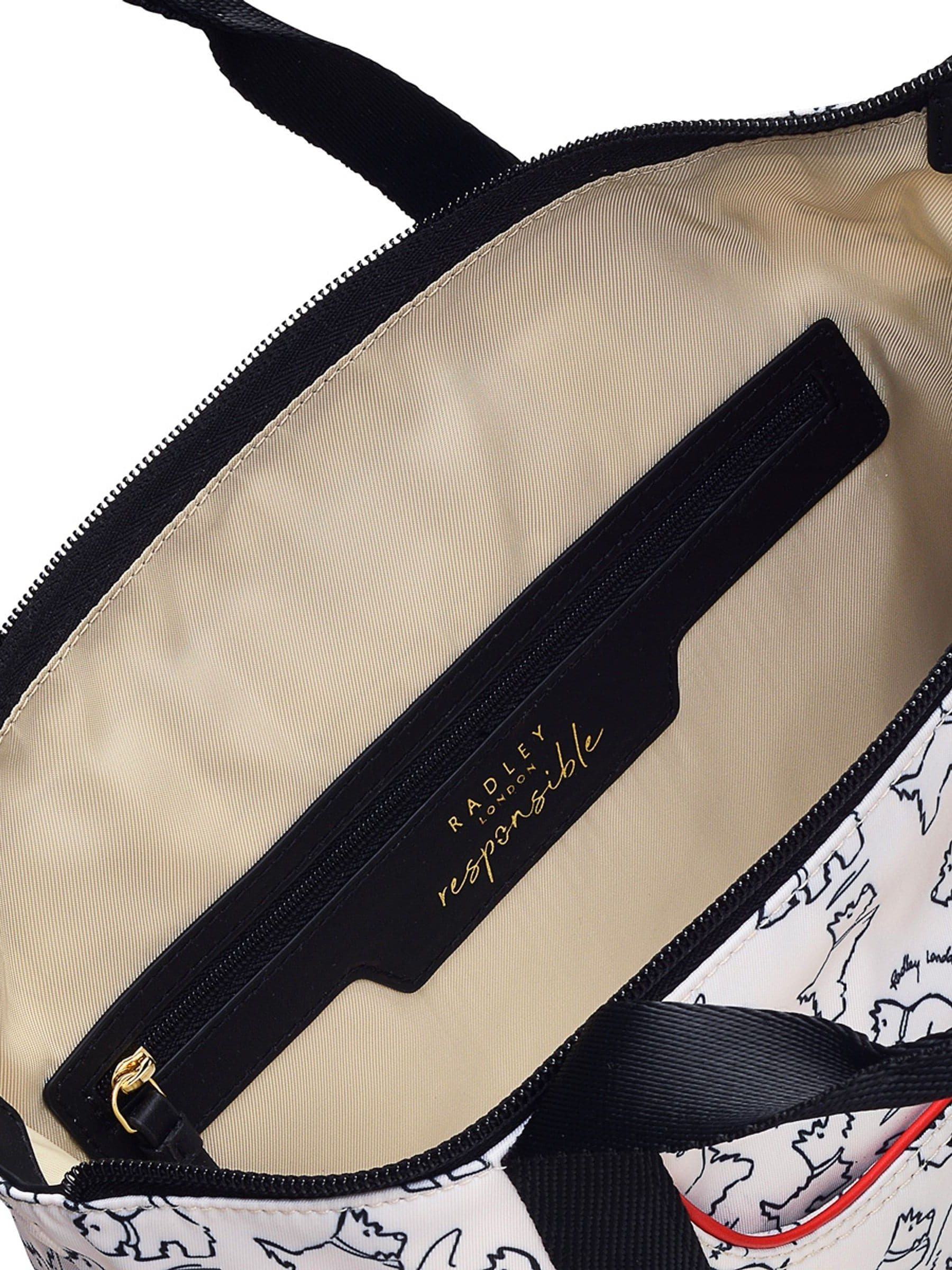 Buy Radley London Radley 24 7 Sketch Street Medium Ziptop White Backpack from Next Luxembourg