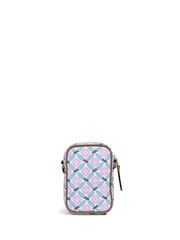 Radley London Willow Walk Spring Geo Medium Phone Cross-Body Pink/Blue Bag - Image 2 of 5