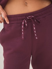 Burgundy Cuffed Joggers - Image 6 of 8