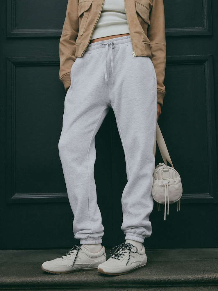 self. Grey Cuffed Joggers - Image 2 of 7