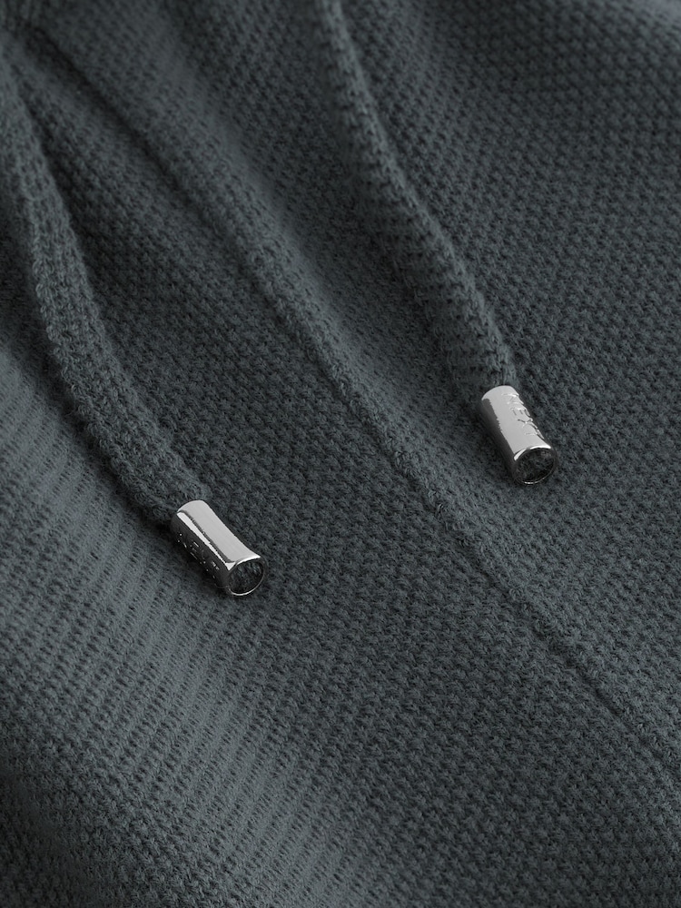 Charcoal Grey Knitlook Wide Leg Joggers - Image 7 of 7