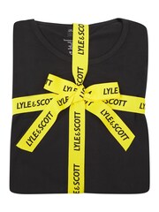 Lyle & Scott Black T-Shirt And Short Kyle Set - Image 5 of 7