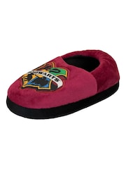 Character Red Harry Potter Fleece Printed Slippers - Image 3 of 4
