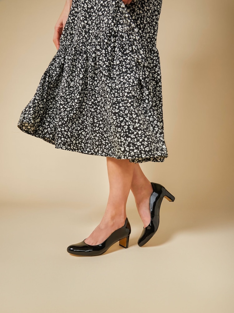Jones Bootmaker Zoey Leather Court Shoes - Image 1 of 7