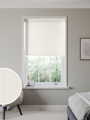 Ice White Devon Made to Measure Blackout Roller Blind - Image 1 of 6