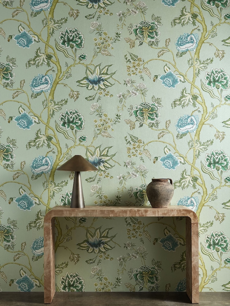 Harlequin Emerald Citrine Zamora Indienne 13.5M Wallpaper - Image 1 of 2