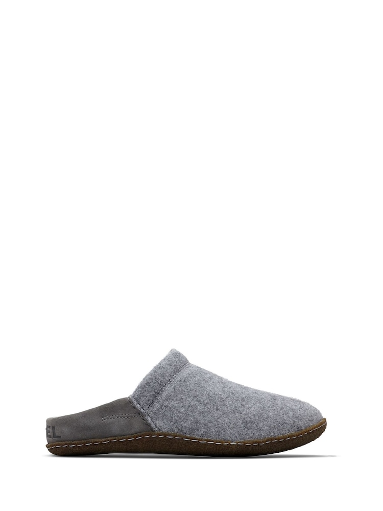 Sorel Grey Nakiska Scuff Winter Slippers - Image 1 of 6