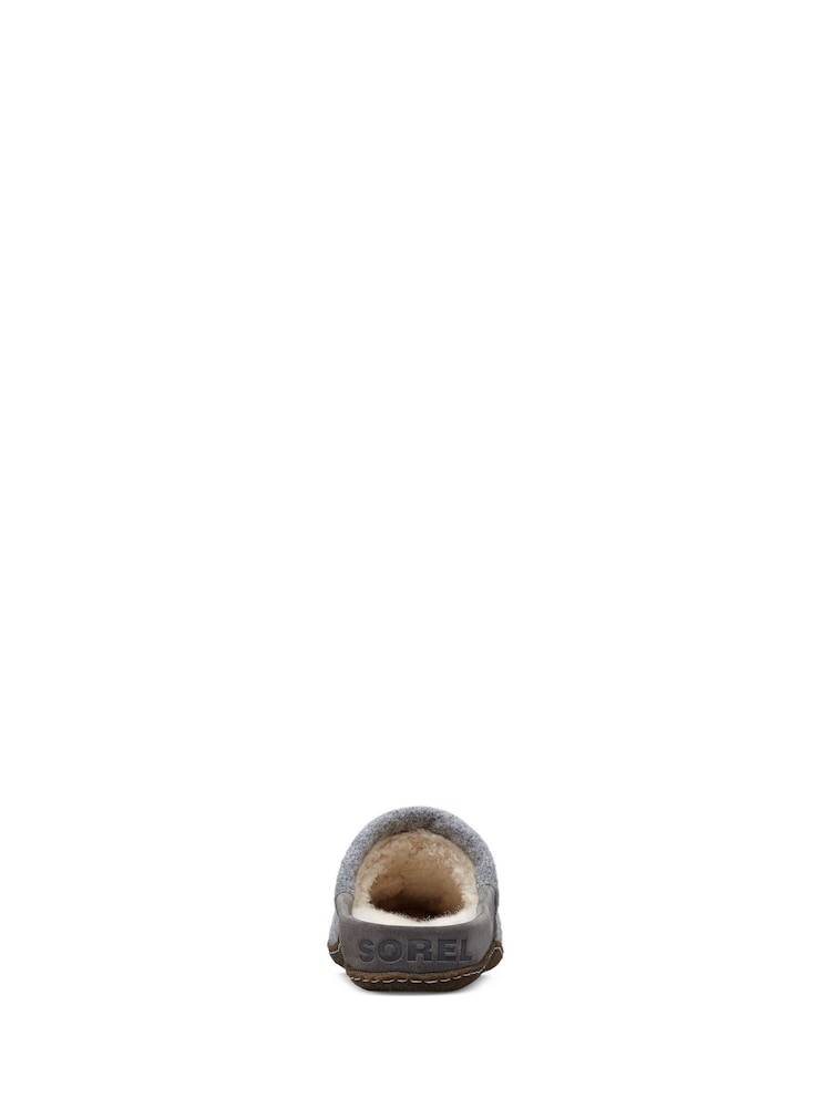 Sorel Grey Nakiska Scuff Winter Slippers - Image 2 of 6