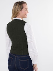 Joe Browns rubīna krāsas jauktas krāsas veste - Attēls 4 no 7
