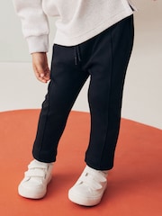 Grey/Black Quarter Zip 100% Cotton Polo and Joggers Set (3mths-7yrs) - Image 4 of 9