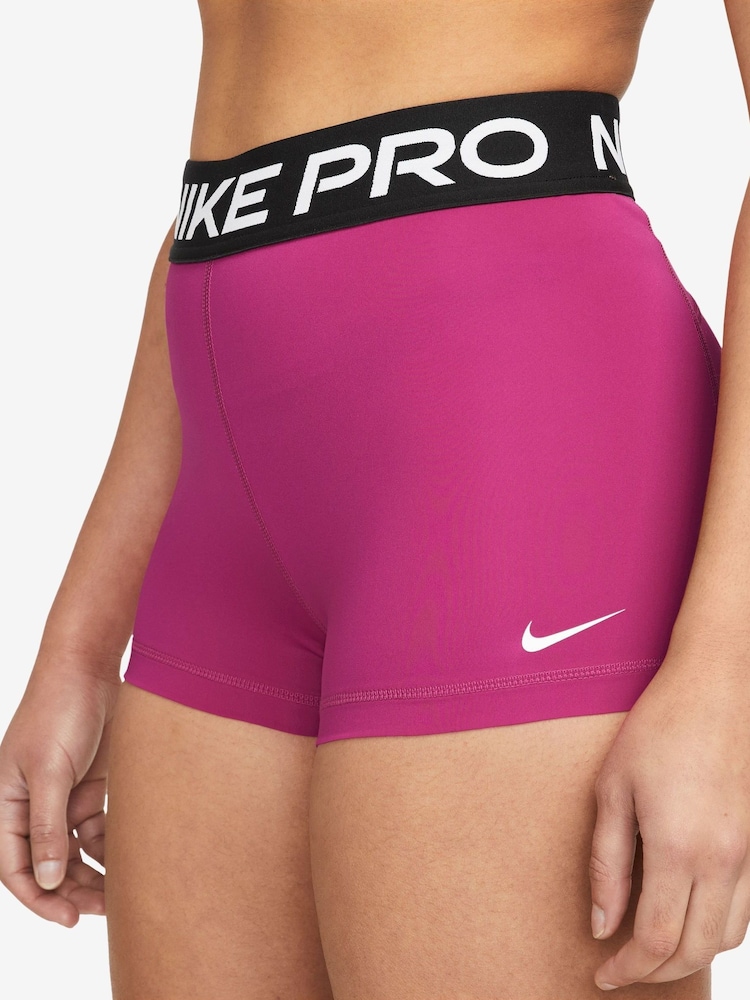 Nike Fushsia Pink 365 3 Inch Shorts - Image 2 of 4