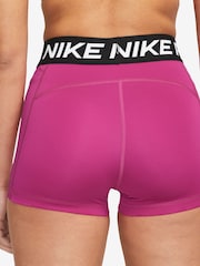 Nike Fushsia Pink 365 3 Inch Shorts - Image 3 of 4