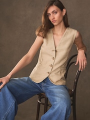 Neutral Premium Waistcoat - Image 1 of 9