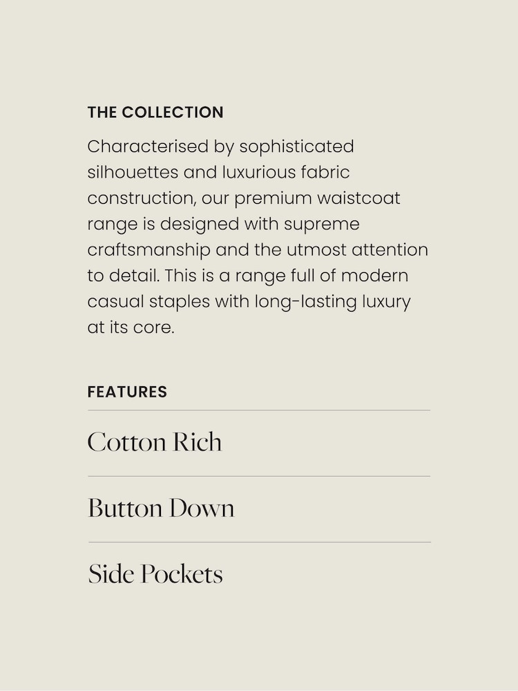Neutral Premium Waistcoat - Image 3 of 9